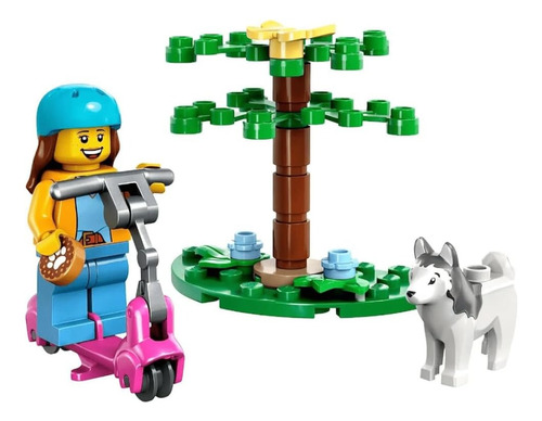 Lego City Parque Canino Y Scooter 24 Pzs 30639