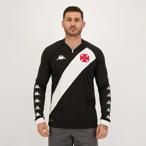 Camisa Kappa Vasco I 2022 Manga Longa Ekva211878