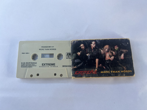 Extreme - More Than Words - K7 Single Extremamente Raro (Usado)
