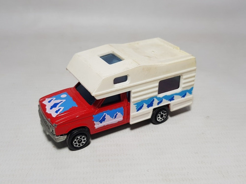 Antiguo Auto A Escala 1/60 Majorette Camping Car Mag 57728