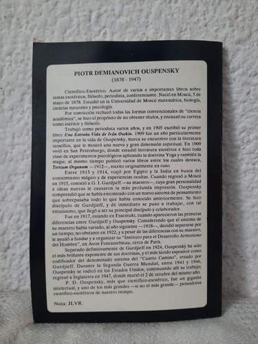 Psicologia De La Posible Evolución P.d Ouspensky