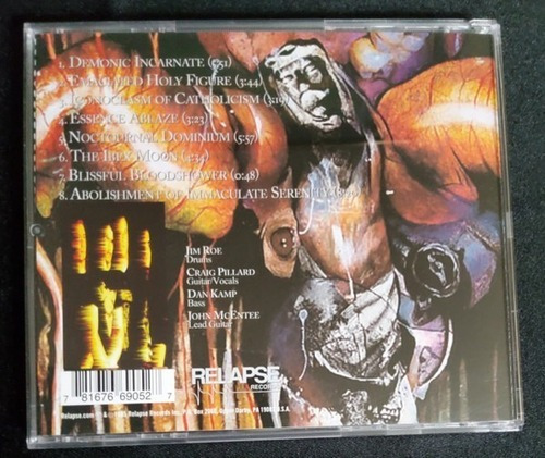 Incantation - Mortal Throne Of Nazarene Cd Nuevo