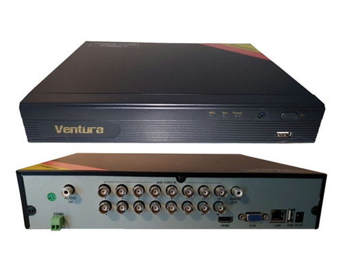 Ve16hds Dvr 16 Canales Ventura Ahd Hibrido 720p