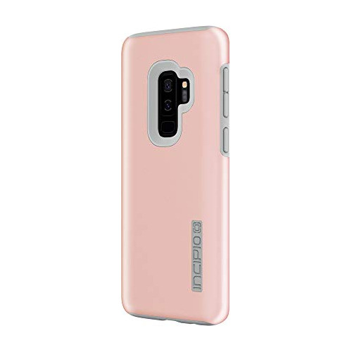 Funda Para Samsung Galaxy S9+ Iridescent Rose Quartz/gris