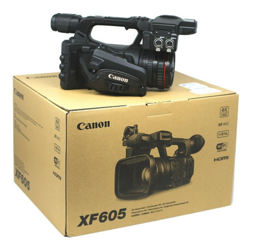 Canon Xf605 Uhd 4k Hdr Pro Camcorder