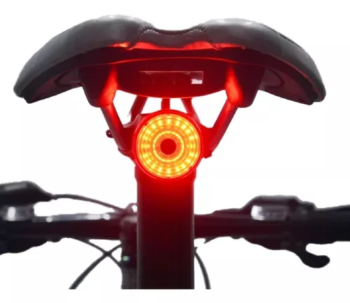 Linterna Bicicleta Usb Recargable + Stop Ciclismo Seguridad