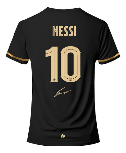 Imagen 2 de 2 de Camiseta Messi Conmemorativa Adulto-niño Barca