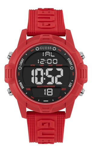 Reloj Guess Hombre Charge Rojo W1299g3