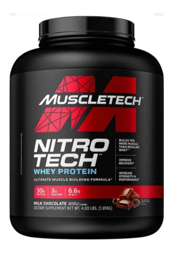 Nitro Tech Whey Protein 4 Lb - L a $79750
