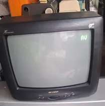 Comprar Televisão 14 Polegadas Sharp Funcionando Bem Envio Rapido