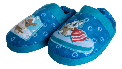 Pantufla Niño Baño Azul Paw Patrol