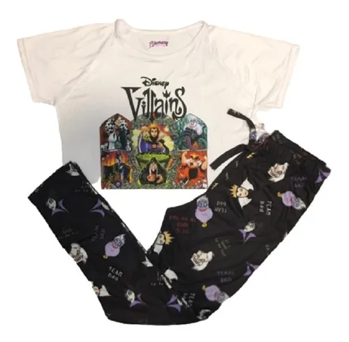 maléfica, Cruella Talla M Pijama Villanas De Disney maléfica, Cruella Talla M Pijama Villanas De Disney