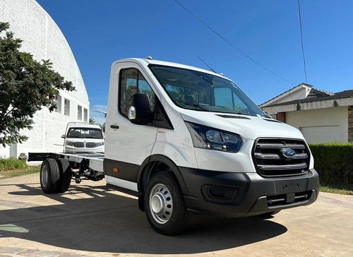 Ford Transit Con Cabina Chasis Con Aire Acond. 0km My2024
