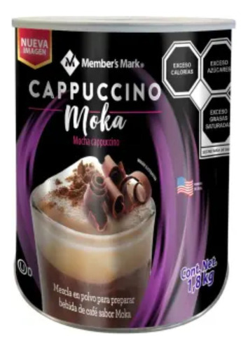 2 Pza Polvo Para Preparar Café Member's Mark Cappuccino Moka