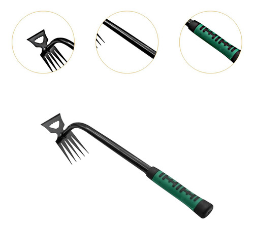 Weeder Weeder De Mano Portátil Multifuncional, 5 Dientes
