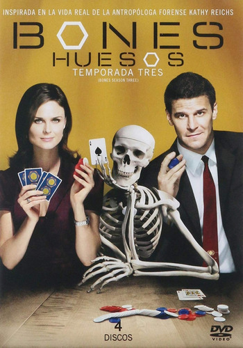 Bones Huesos Tercera Temporada 3 Tres Serie Dvd