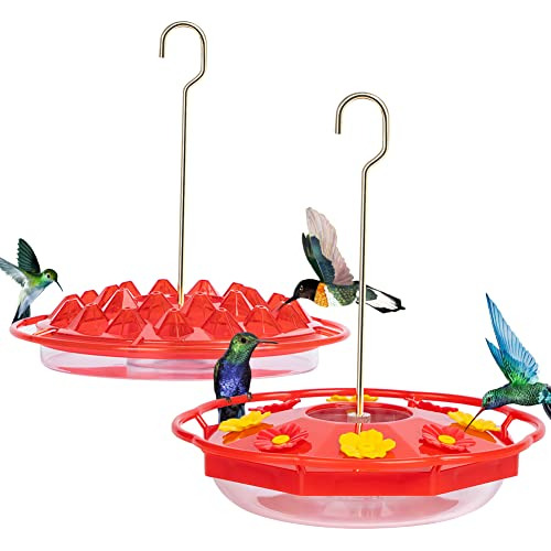 Juego De 2 Comederos Colibríes, Comedero Colibríes Tr...