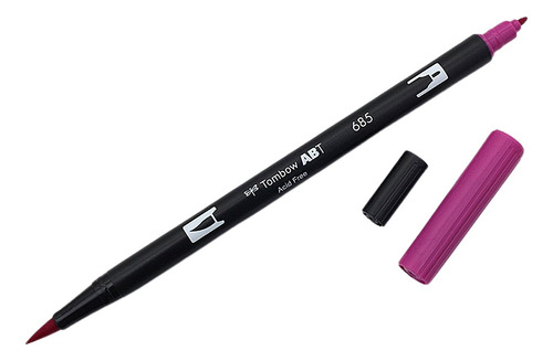 Tombow Marcadores Dual Brush Abt - Varios Colores Color 685 Deep Magenta