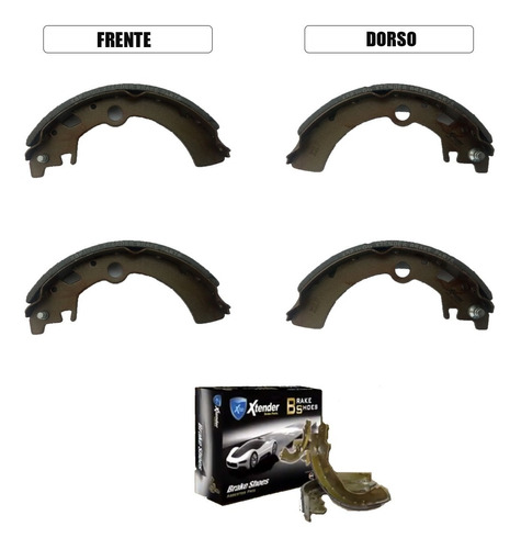 Bandas De Freno Traseras Chevrolet Wagon R+           6350