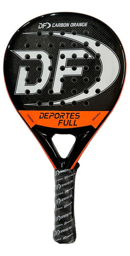 Paleta De Padel Modelo Df Orange + Carbono +  Envio