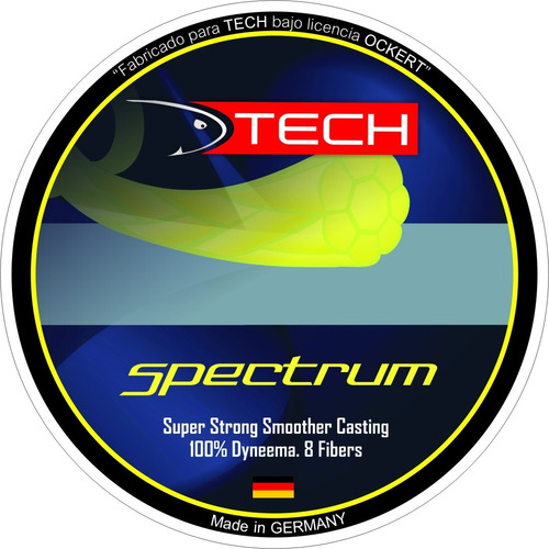 Multifilamento Pesca Pejerrey Tech Spectrum 0,12mm X 100mts