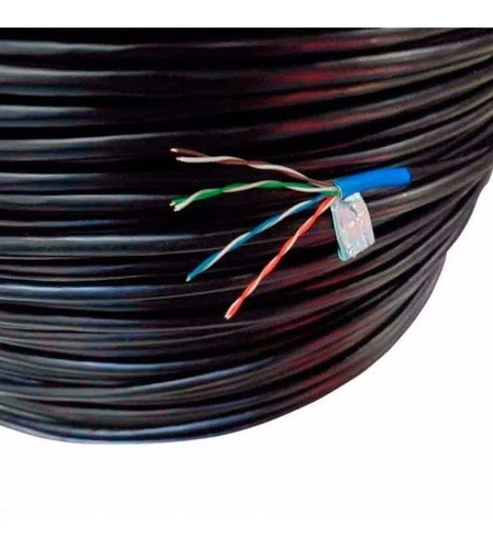 Cabo De Rede Utp Fast Externo Blindado Cat 6 Com 20 Metros