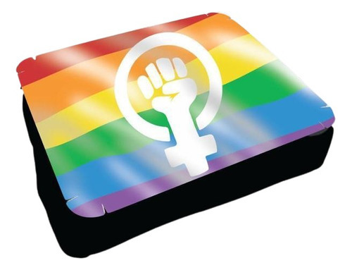 Almofada Bandeja Notebook Laptop Personalizado Força Lgbt