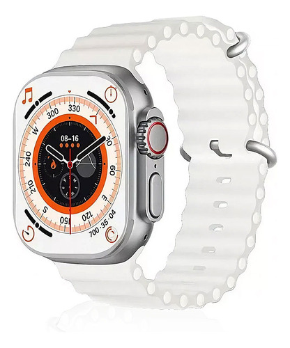 Smartwatch Genérica Serie 8 T800 Ultra 1.8 Caja 49mm Blanco
