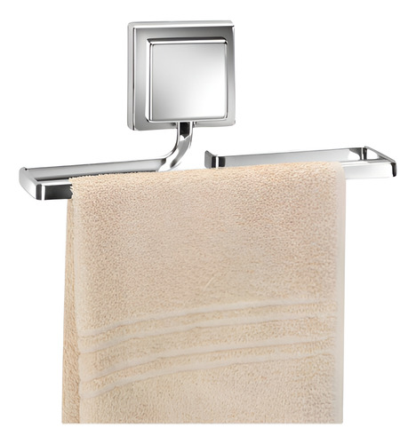 Porta Toalha Rosto Barra Banheiro Lavabo Toalheiro Cromado