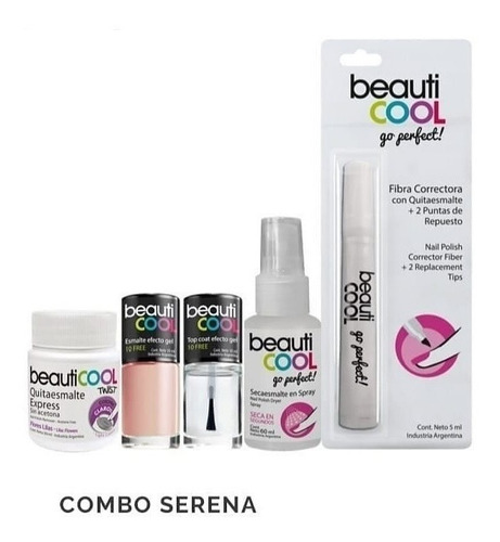 Combo Nude Serena Beauticool Para Tener Las Uñas Divinas!!