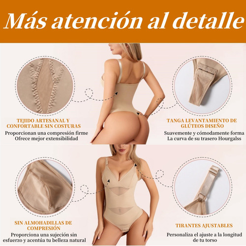 Faja Moldeadora Mujer De Malla Elásticas Y Transpirables