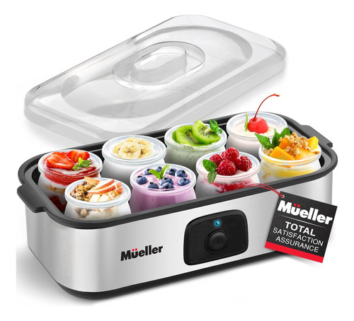 Yogurt Maker Mueller, Máquina De Yogur Griego Con Pantalla T