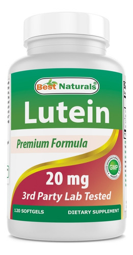 Best Naturals I Lutein I 20mg I 120 Softgels