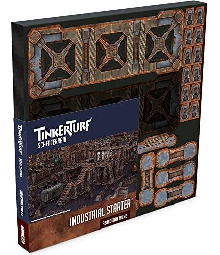 Tinker Turf Sci-fi Terrain: Industrial Starter Set, Abandone