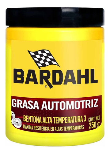 Grasa Lubricante Baleros Alta Temperatura 3 Bentona 250 Gr