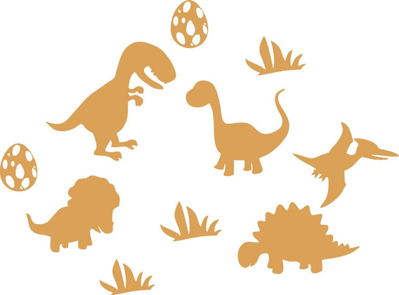 DINO-MITE dinossauro decoração festa quarto tema meninos crianças formação da chapa sinal U escolha cor HP