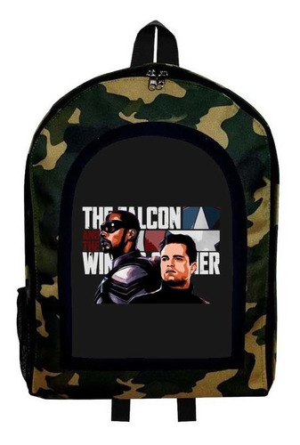 Mochila Camuflada Winter Soldier Nueva Colección Modelo 18