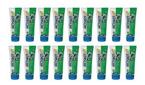 18x Loção Repelente Moskitoff Kids Mosquitos Longe 120ml