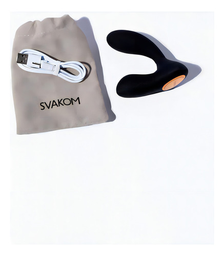 Vibrador Plug Anal Masaje Próstata Bluetooth Svakom Vick Neo Color Negro