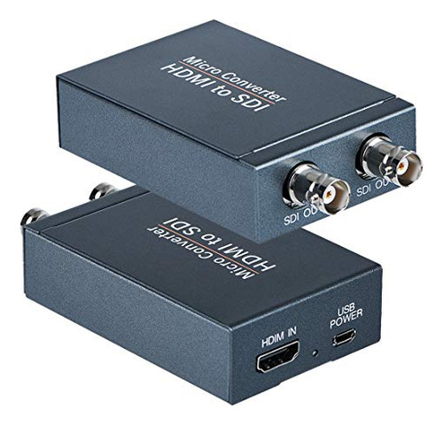 Convertidor Hdmi A Sdi, Micro Convertidor Hdmi A Dos