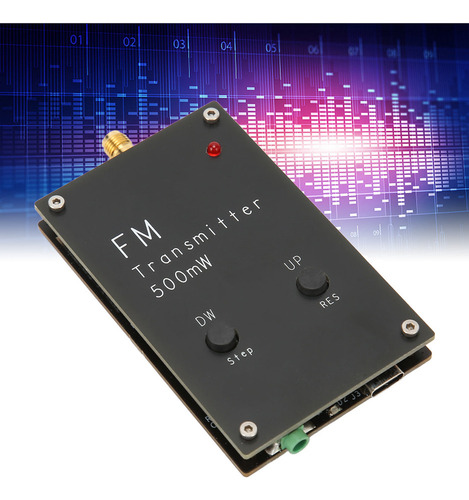 Transmisor Estéreo Fm 2000m 500mw Rc Fmnd 88108mhz