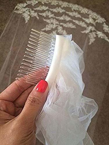 Jovono Para Mujer Niveles Catedral Boda Velo De Novia Con Pe