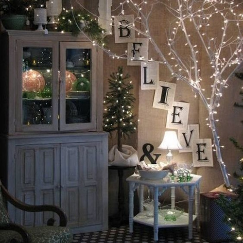 Serie Navideña Luz 100 Led Decoración Luces De Navidad 8m