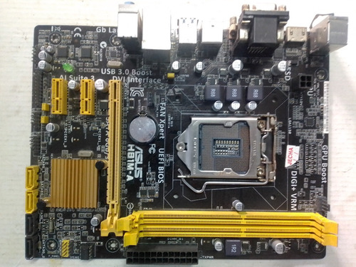 Placa Socket 1150 H81m-a Asus Cuarta Generacio Core I7/i5/i3