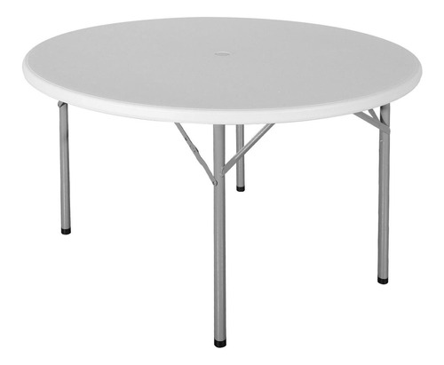 Mesa Plegable Comedor Redonda Jardin Exterior Banquetera