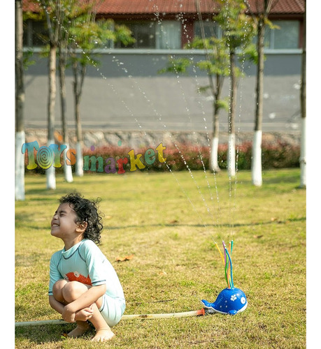 Rociador De Agua Infantil Manguera Magnific Splash Jardín