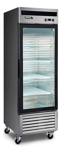 Refrigerador Acero Inox. 1 Pta. Vidrio Vr1ps-700v