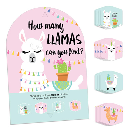 Big Dot Of Whole Llama Fun - Llama Fiesta Baby Shower On Fie