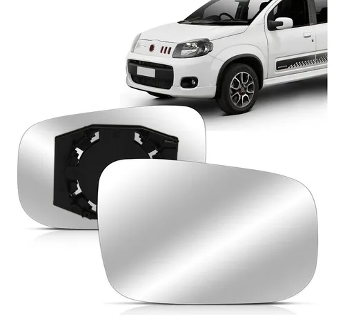 comprar Lente Espelho Retrovisor Uno 10 11 2012 2013 2014 2015 2016