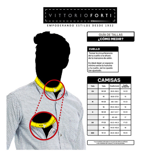 Camisa Lisa Hombre Formal Cuello Varilla Slim Vittorio Forti